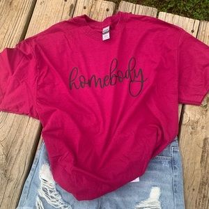 Screen print printed on Gildan soft